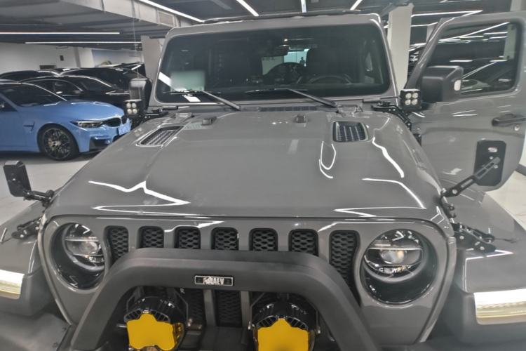 Used Jeep Wrangler 2022 2.0T High Altitude Four-Door Edition Engine Bay