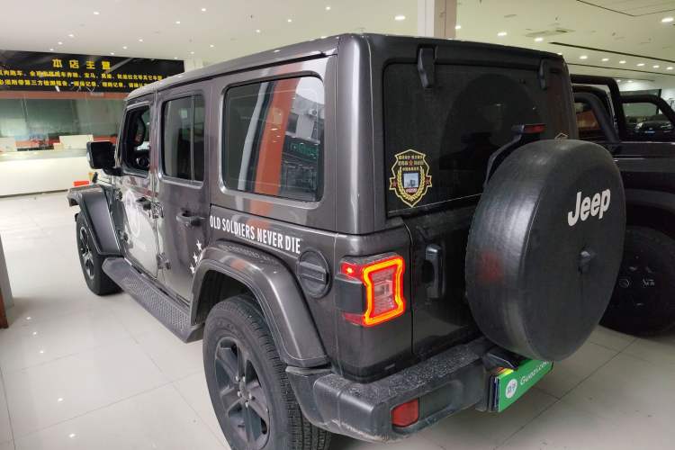 Used Jeep Wrangler 2022 2.0T High Altitude Four-Door Edition Exterior 2
