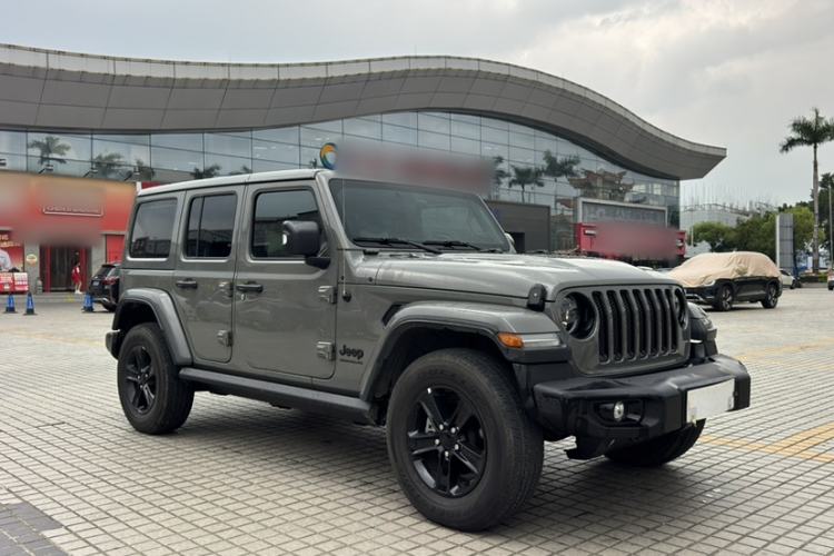 Used Jeep Wrangler 2022 2.0T High Altitude Four-Door Edition Exterior 4