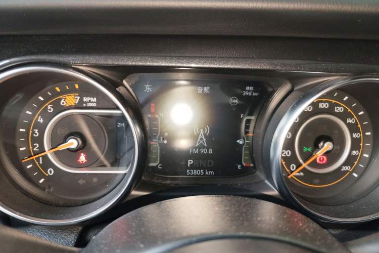 Used Jeep Wrangler 2022 2.0T High Altitude Four-Door Edition Instrument Cluster