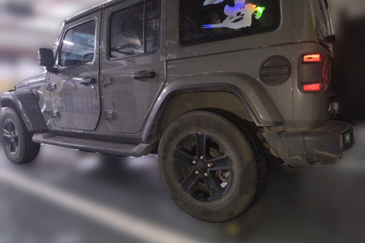 Used Jeep Wrangler 2022 2.0T High Altitude Four-Door Edition Rear Left 45 Deg