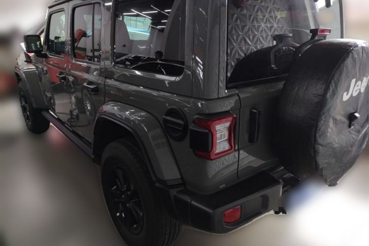 Used Jeep Wrangler 2022 2.0T High Altitude Four-Door Edition Rear Left 45 Deg