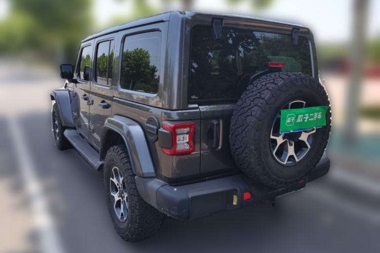 Used Jeep Wrangler 2022 2.0T High Altitude Four-Door Edition Rear Left 45 Deg