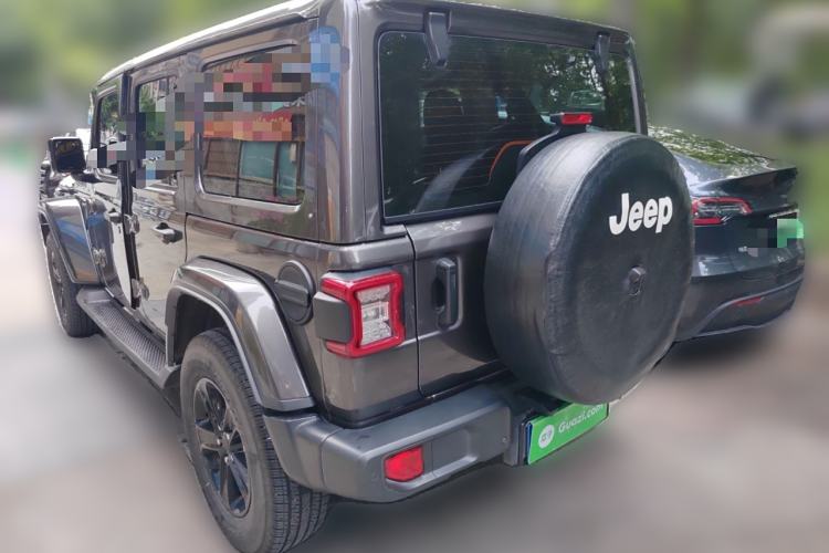 Used Jeep Wrangler 2022 2.0T High Altitude Four-Door Edition Rear Left 45 Deg