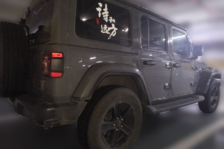 Used Jeep Wrangler 2022 2.0T High Altitude Four-Door Edition Rear Right 45 Deg
