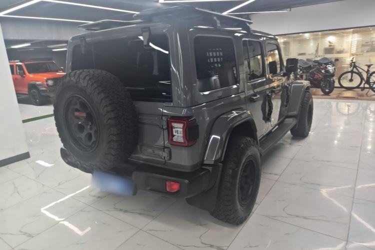 Used Jeep Wrangler 2022 2.0T High Altitude Four-Door Edition Rear Right 45 Deg