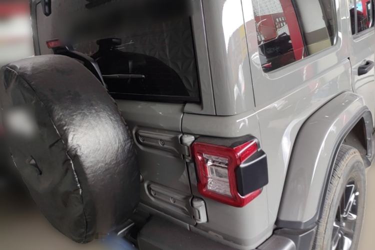 Used Jeep Wrangler 2022 2.0T High Altitude Four-Door Edition Rear Right 45 Deg