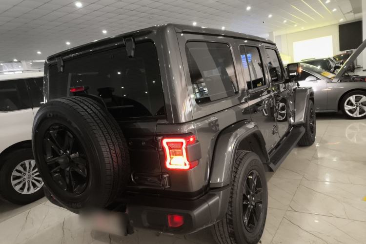 Used Jeep Wrangler 2022 2.0T High Altitude Four-Door Edition Rear Right 45 Deg
