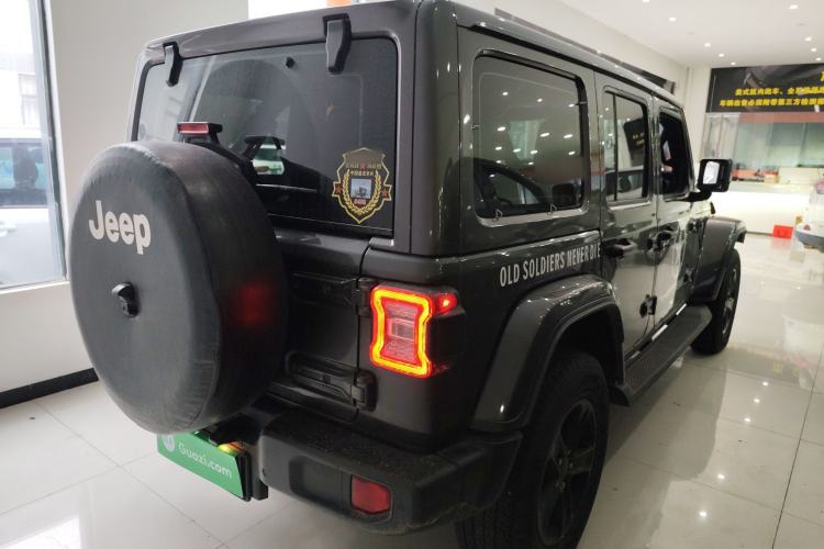 Used Jeep Wrangler 2022 2.0T High Altitude Four-Door Edition Rear Right 45 Deg