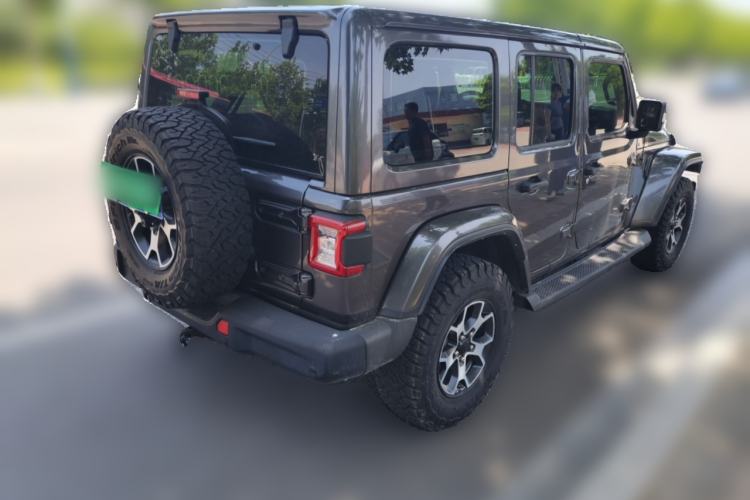 Used Jeep Wrangler 2022 2.0T High Altitude Four-Door Edition Rear Right 45 Deg