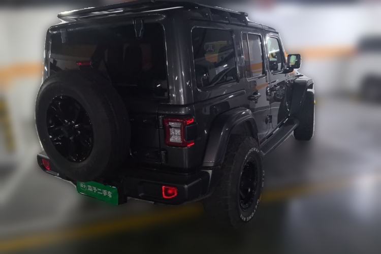 Used Jeep Wrangler 2022 2.0T High Altitude Four-Door Edition Rear Right 45 Deg