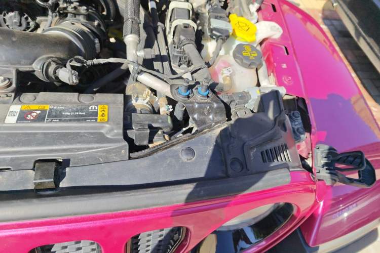 Used Jeep Wrangler 2022 2.0T High Altitude Bahamas Sand Pink Special Edition Engine Bay Left