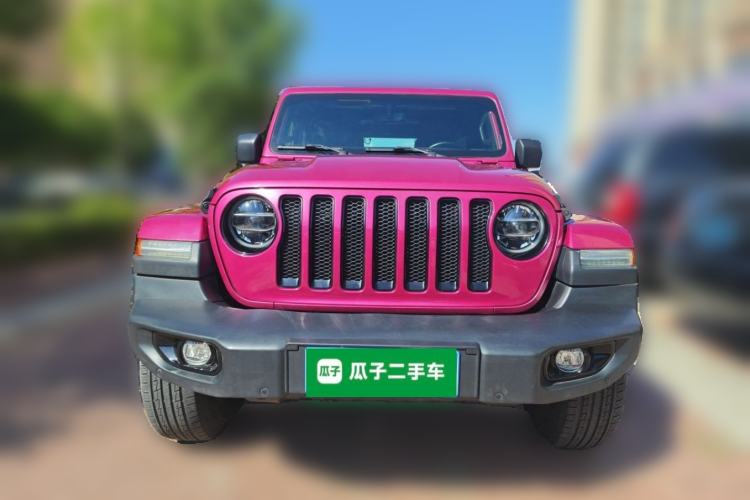Used Jeep Wrangler 2022 2.0T High Altitude Bahamas Sand Pink Special Edition Front