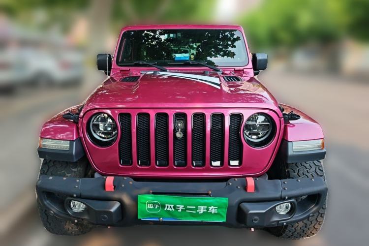 Used Jeep Wrangler 2022 2.0T High Altitude Bahamas Sand Pink Special Edition Front