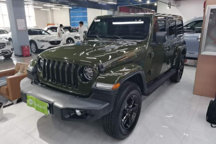 Used Jeep Wrangler 2022 2.0T High Altitude Four-Door Edition Guazi used car, China used car export, Used car for sale, Used  cars, Cheapest cars for sale