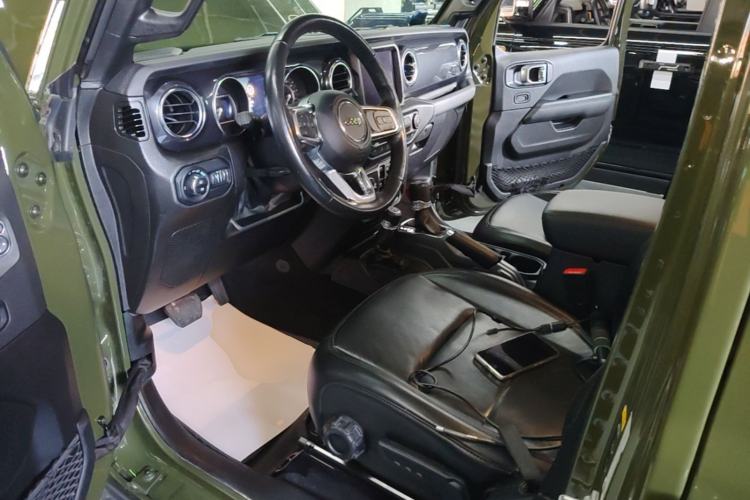 Used Jeep Wrangler 2022 2.0T Highland Jungle Green Limited Edition Driver Seat
