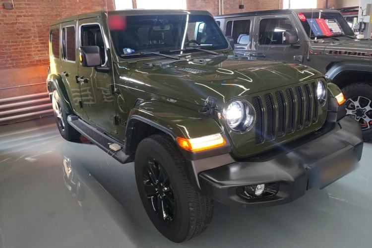 Used Jeep Wrangler 2022 2.0T Highland Jungle Green Limited Edition Exterior 1