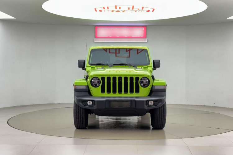 Used Jeep Wrangler 2022 2.0T High-Altitude Alaska Aurora Green Special Edition Front