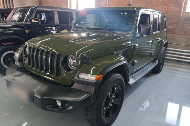 Used Jeep Wrangler 2022 2.0T Highland Jungle Green Limited Edition