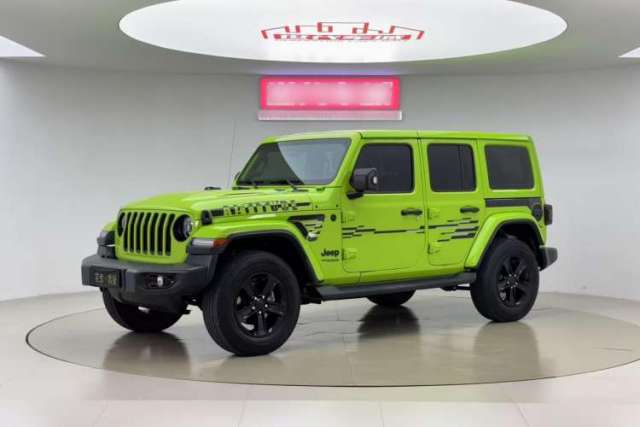Used Jeep Wrangler 2022 2.0T High-Altitude Alaska Aurora Green Special Edition