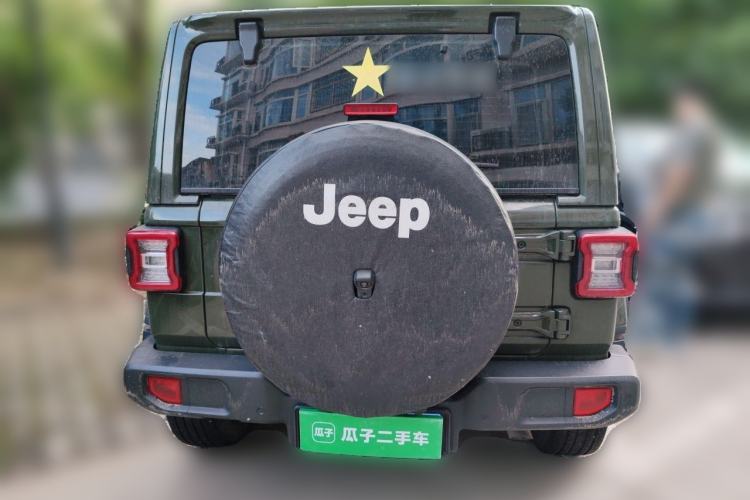 Used Jeep Wrangler 2022 2.0T Highland Jungle Green Limited Edition Rear
