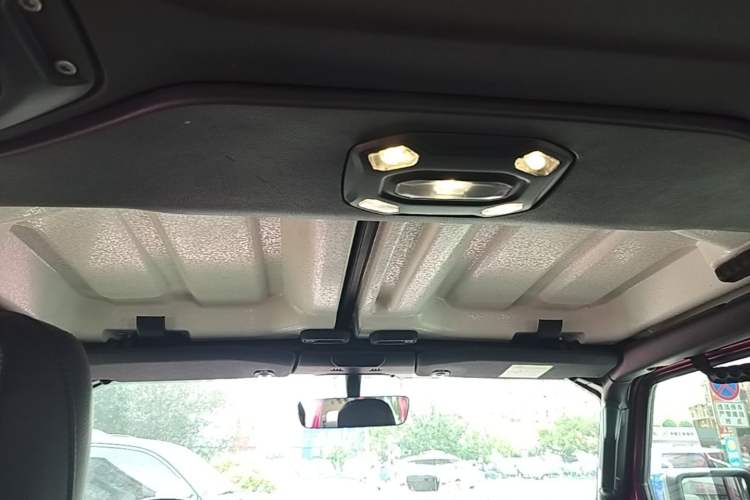 Used Jeep Wrangler 2022 2.0T High Altitude Bahamas Sand Pink Special Edition Headliner