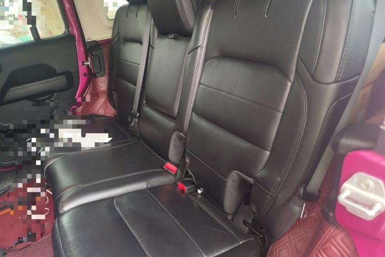 Used Jeep Wrangler 2022 2.0T High Altitude Bahamas Sand Pink Special Edition Left Rear Seat