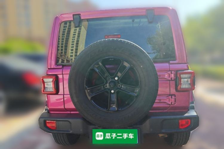 Used Jeep Wrangler 2022 2.0T High Altitude Bahamas Sand Pink Special Edition Rear