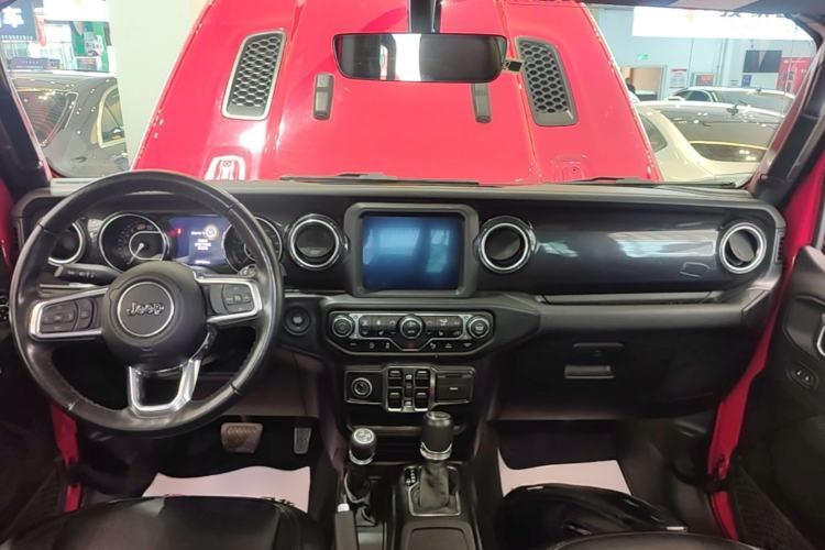 Used Jeep Wrangler 2022 2.0T High Altitude Four-Door Edition Center Console