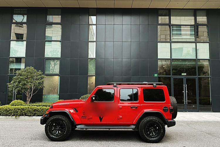 Used Jeep Wrangler 2022 2.0T High Altitude Four-Door Edition Exterior 4