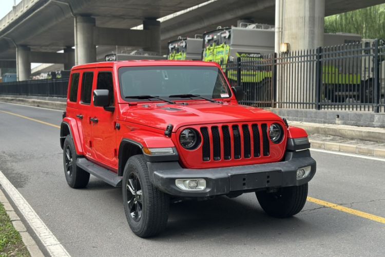Used Jeep Wrangler 2022 2.0T High Altitude Four-Door Edition Exterior 4