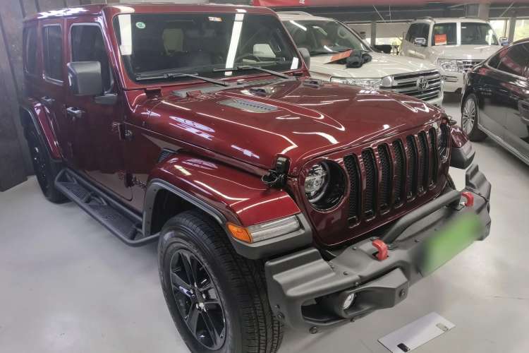 Used Jeep Wrangler 2022 2.0T High Altitude Four-Door Edition Front Right 45 Deg