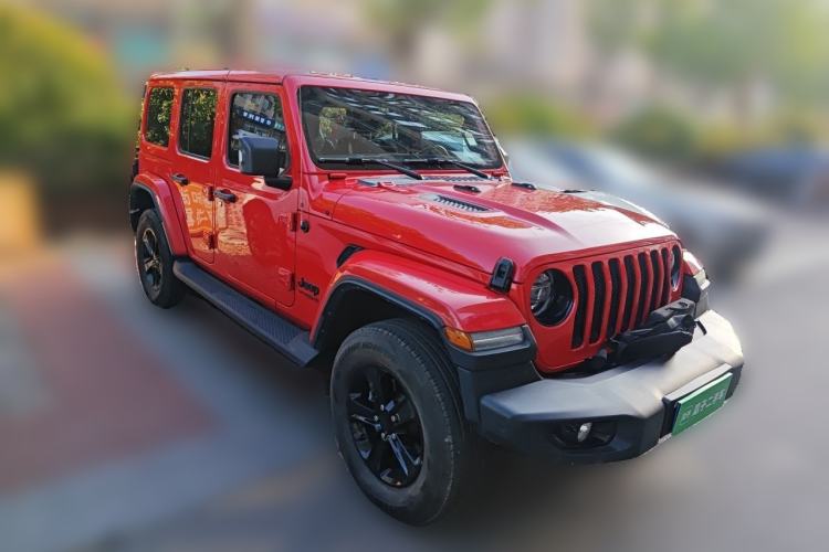 Used Jeep Wrangler 2022 2.0T High Altitude Four-Door Edition Front Right 45 Deg