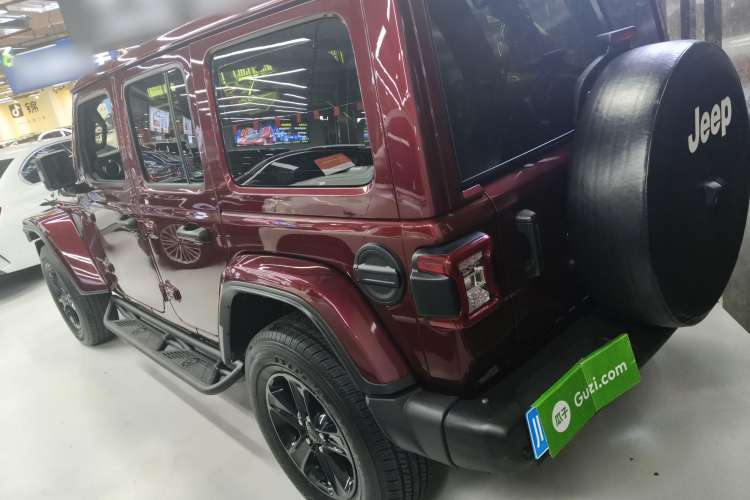 Used Jeep Wrangler 2022 2.0T High Altitude Four-Door Edition Left Side