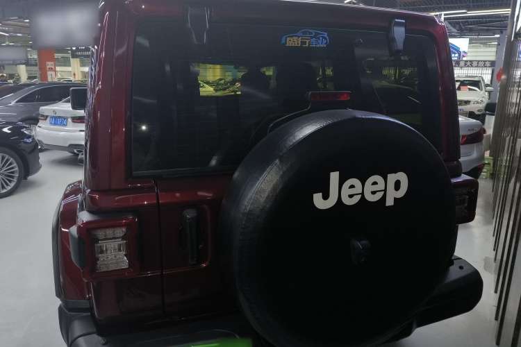 Used Jeep Wrangler 2022 2.0T High Altitude Four-Door Edition Rear