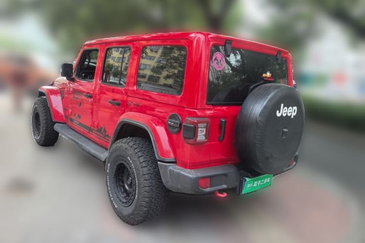Used Jeep Wrangler 2022 2.0T High Altitude Four-Door Edition Rear Left 45 Deg