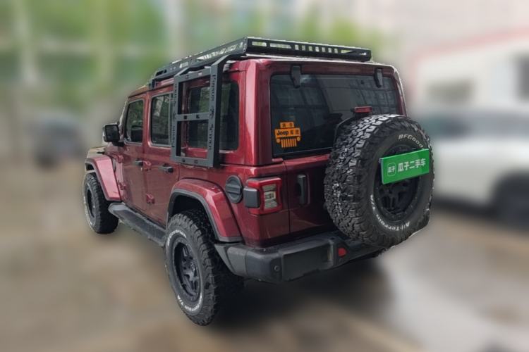 Used Jeep Wrangler 2022 2.0T High Altitude Four-Door Edition Rear Left 45 Deg