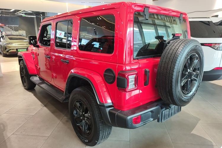 Used Jeep Wrangler 2022 2.0T High Altitude Four-Door Edition Rear Left 45 Deg