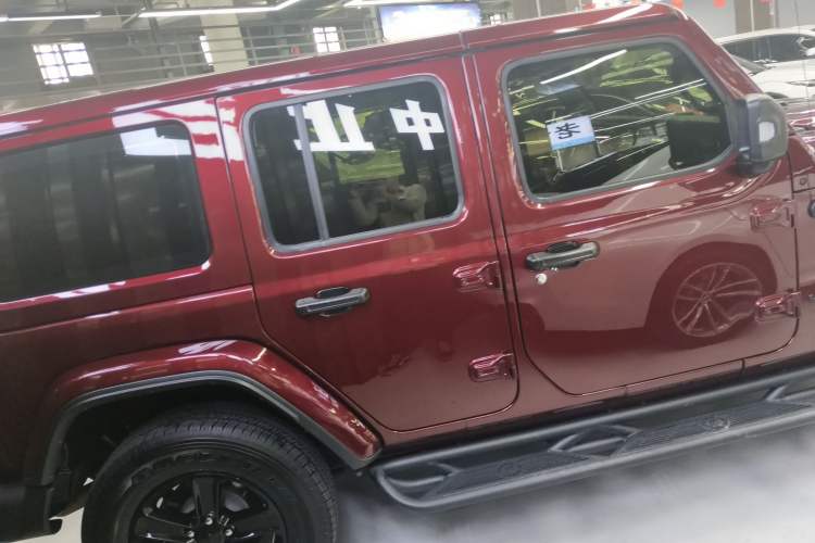Used Jeep Wrangler 2022 2.0T High Altitude Four-Door Edition Rear Right 45 Deg