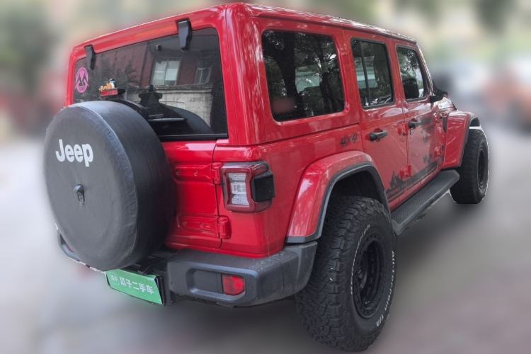Used Jeep Wrangler 2022 2.0T High Altitude Four-Door Edition Rear Right 45 Deg