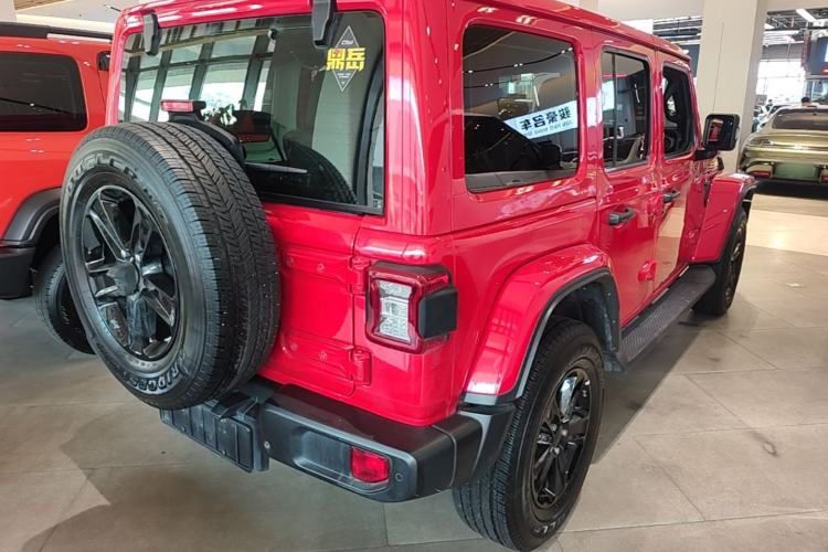 Used Jeep Wrangler 2022 2.0T High Altitude Four-Door Edition Rear Right 45 Deg