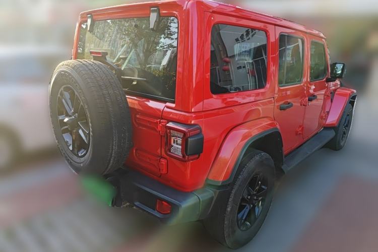 Used Jeep Wrangler 2022 2.0T High Altitude Four-Door Edition Rear Right 45 Deg