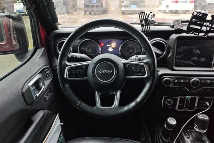 Used Jeep Wrangler 2022 2.0T High Altitude Four-Door Edition Steering Wheel