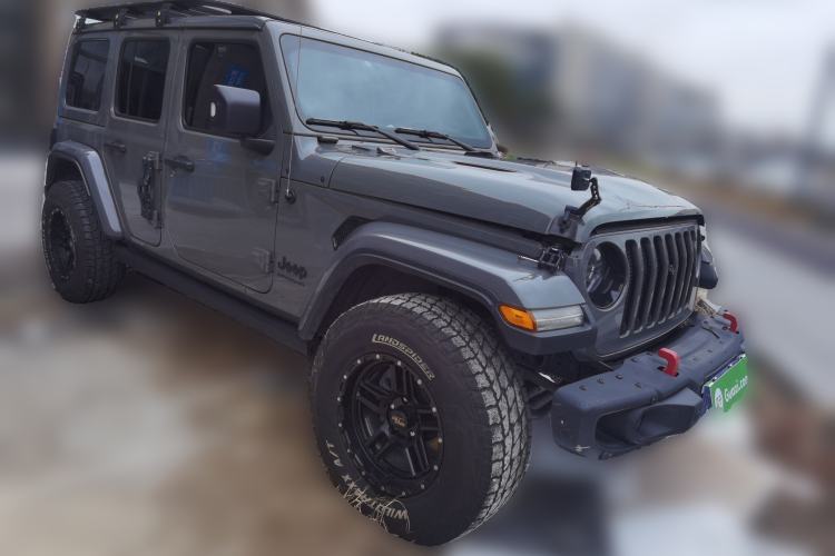 Used Jeep Wrangler 2022 2.0T High Altitude Four-Door Edition Front Right 45 Deg
