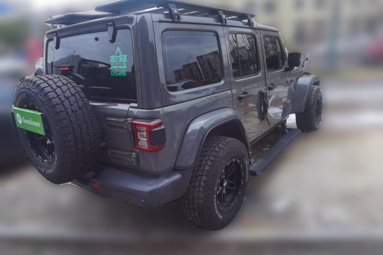 Used Jeep Wrangler 2022 2.0T High Altitude Four-Door Edition Rear Right 45 Deg