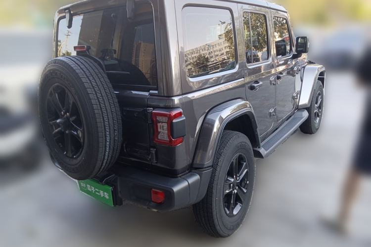 Used Jeep Wrangler 2022 2.0T High Altitude Four-Door Edition Rear Right 45 Deg