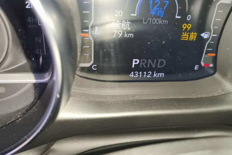 Used Jeep Wrangler 2022 2.0T High Altitude Four-Door Edition Odometer Close Up