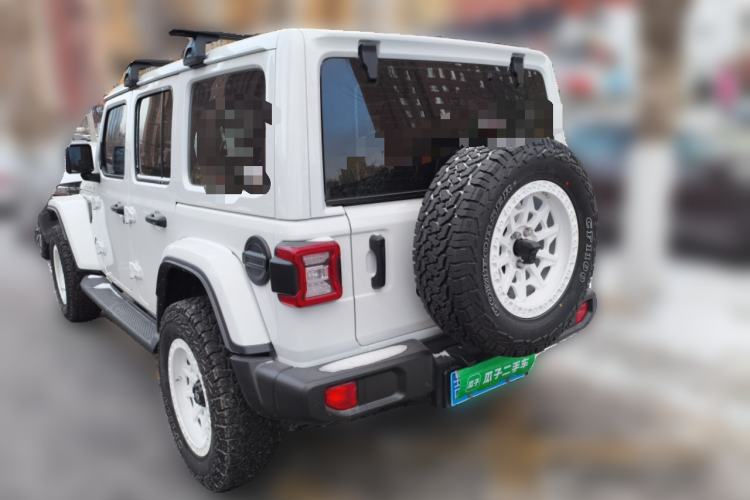 Used Jeep Wrangler 2022 2.0T High Altitude Four-Door Edition Rear Left 45 Deg