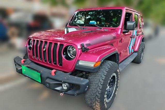 Used Jeep Wrangler 2022 2.0T High Altitude Bahamas Sand Pink Special Edition