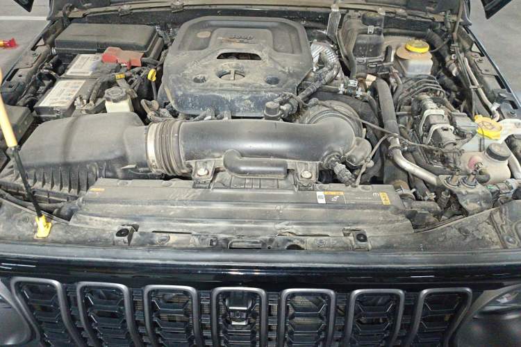 Used Jeep Wrangler 2024 2.0T Robin Hood Four-Door Edition Engine Bay